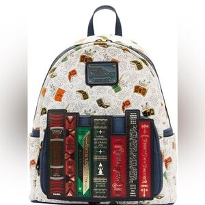 ••NEW With Tags  LOUNGEFLY Fantastic Beast Magical Books MINI Backpack Gift